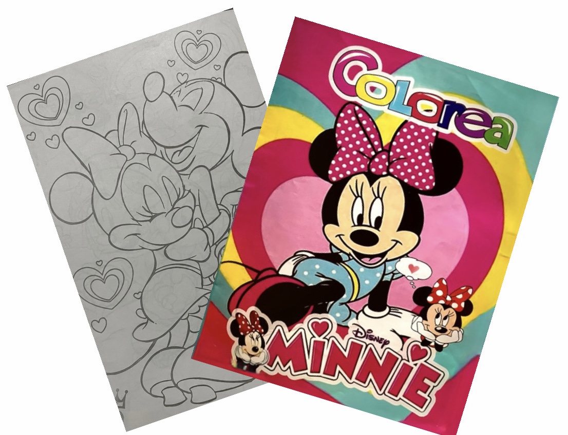 Libro Para Colorear Minnie Mouse 