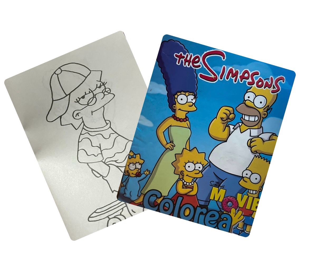 Libro Para Colorear Los Simpsons 